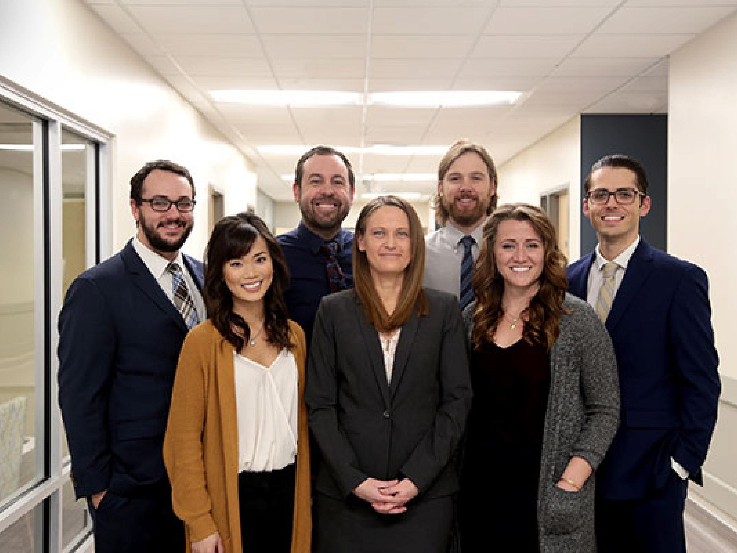 Group picture of cardiovascular medicine team