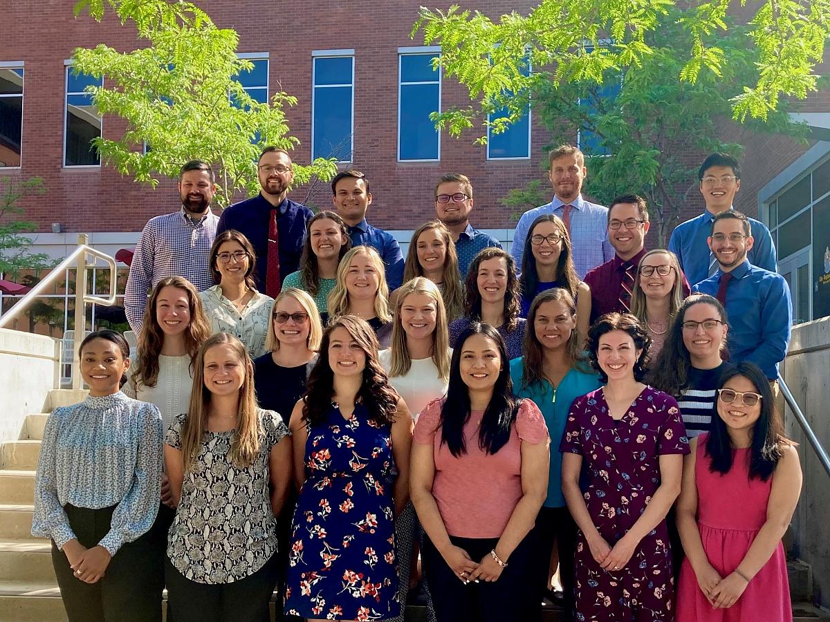 Group photo of current pharmacy residents