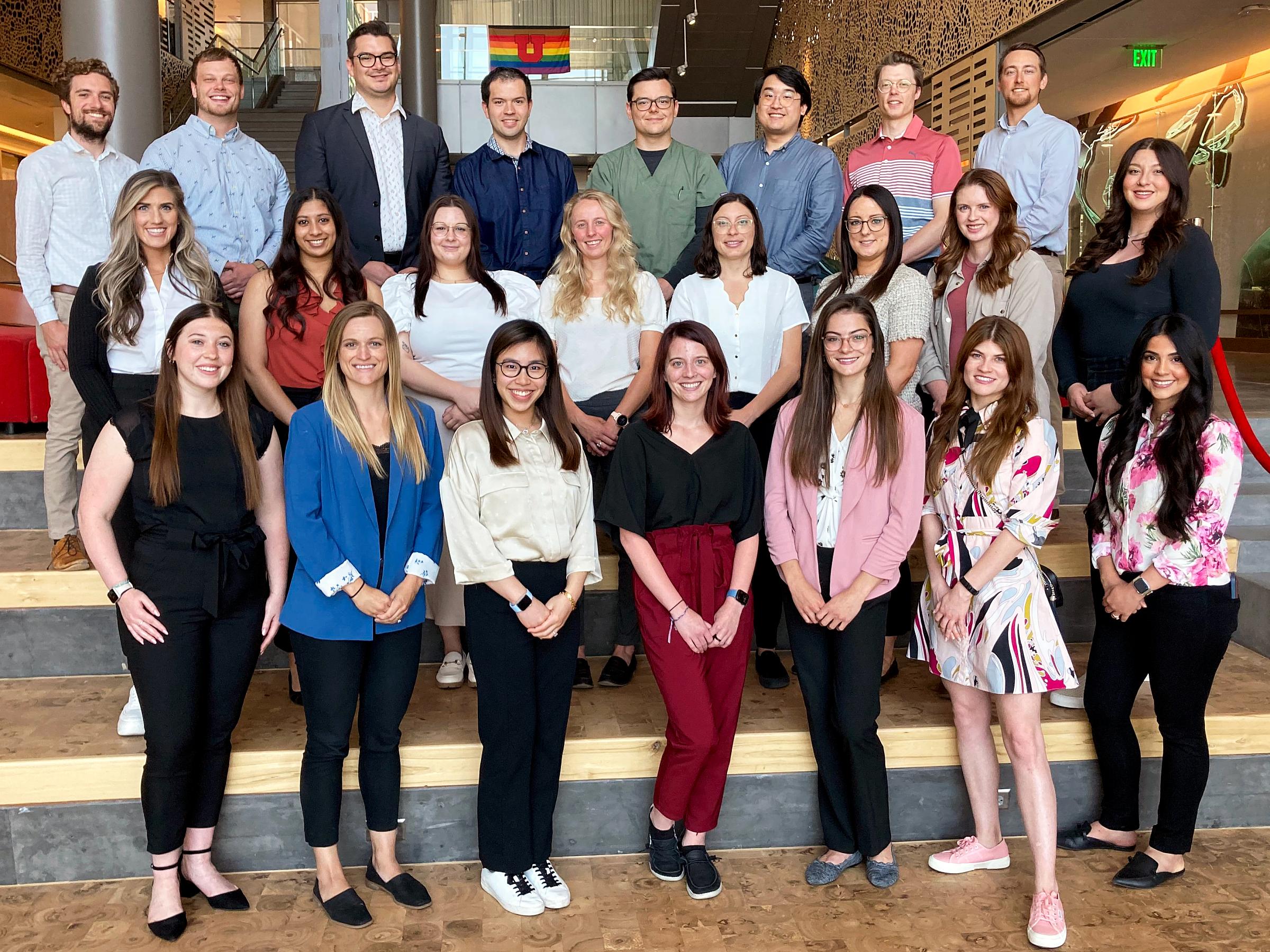 Group photo of current pharmacy residents